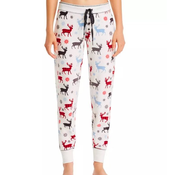 PJ Salvage Other - PJ Salvage Moose Print Thermal Pajama Pants